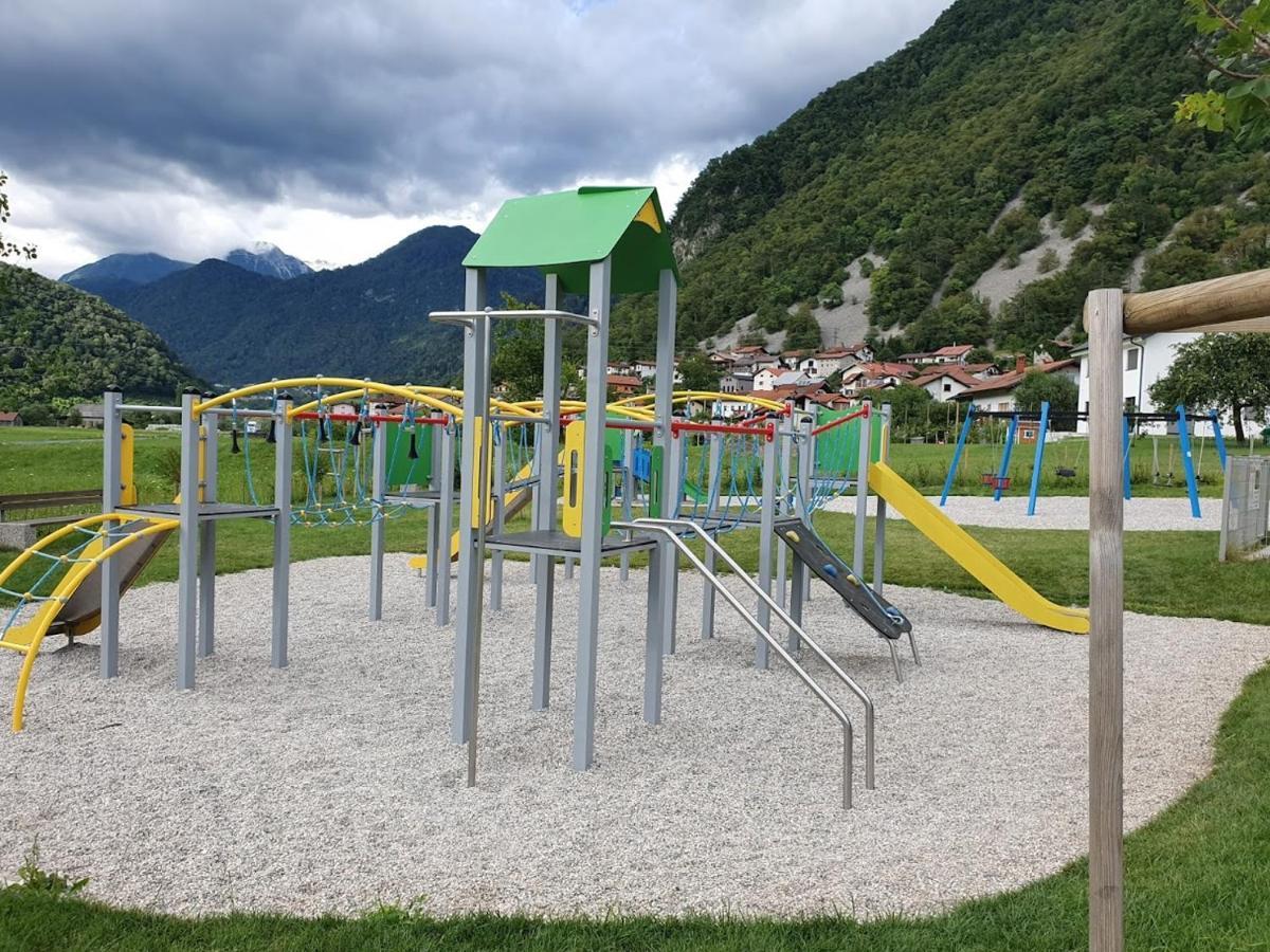 Apartma Maell 1 Most Na Soci Bagian luar foto